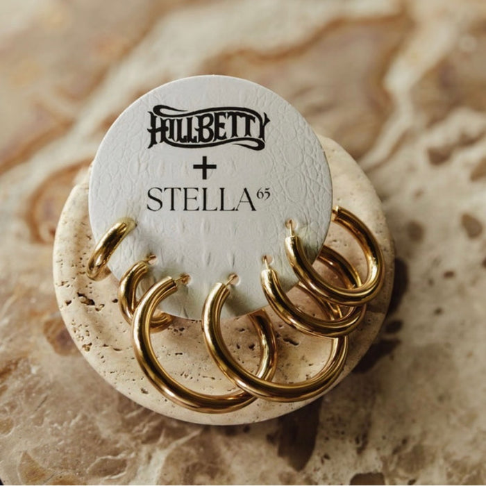 The Stella Hoop Earrings