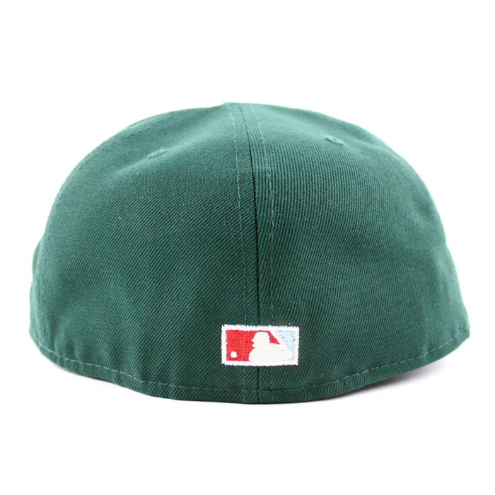 Toronto Blue Jays 30th Anniversary New Era 59Fifty Fitted Hat (GITD Dark Green Sky Blue Under Brim)