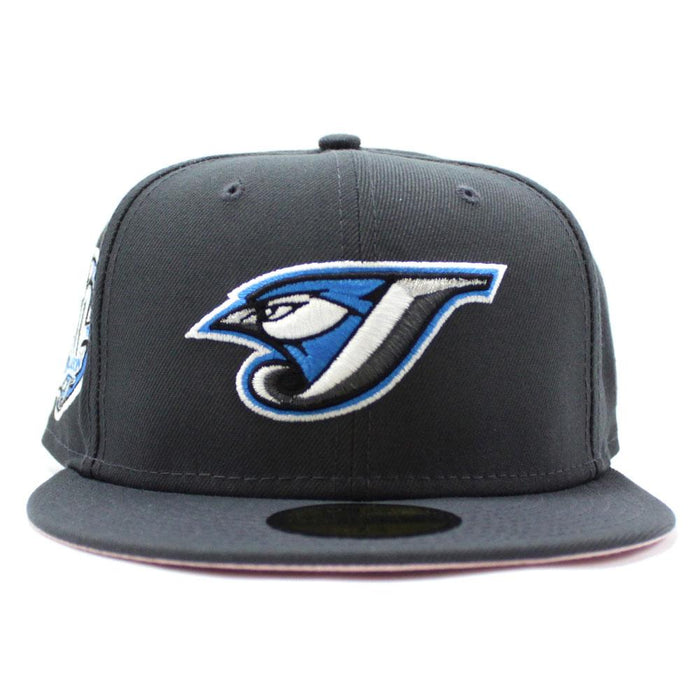 Toronto Blue Jays 30TH Anniversary New Era 59Fifty Fitted Hat V2 (Gray Pink Under Brim)