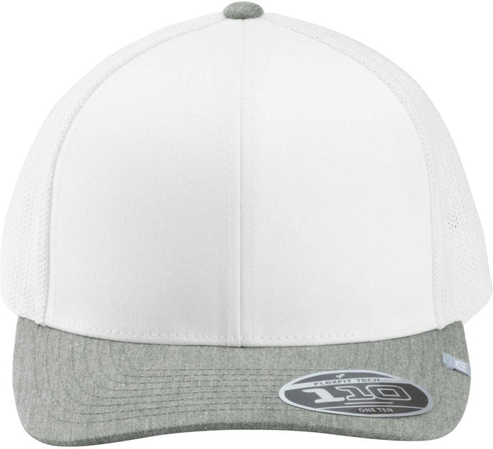 TravisMathew Cruz Colorblock Trucker Cap-New-TravisMathew-White/Heather Grey-OSFA-Thread Logic