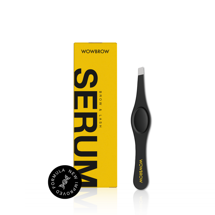WOWBROW Tweezer & Serum bundle – Expert Tweezer og Brow & Lash Serum