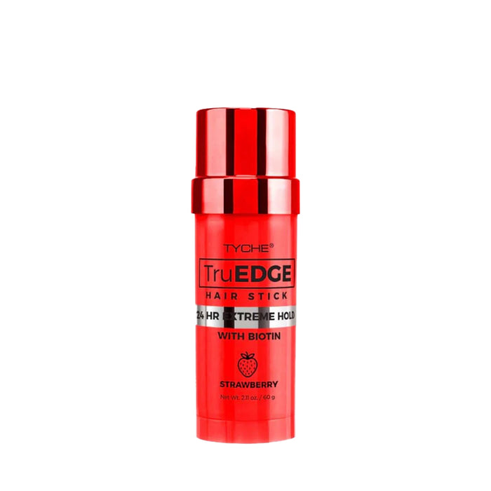 NICKA K red TruEDGE strawberry edge control hair stick 24 hour extreme hold with biotin