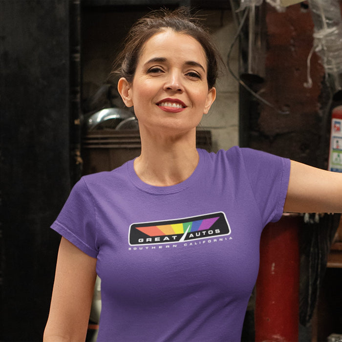 Unisex T-shirt - Great Autos - Royal Purple - Destination PSP