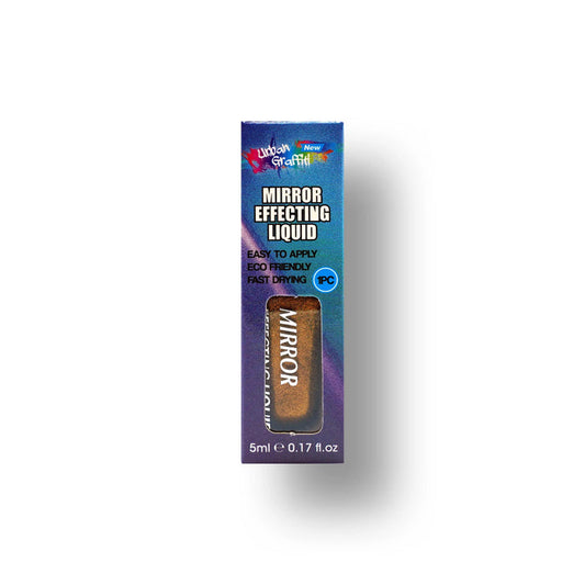 Urban Graffiti 5ml Mirror Effecting Liquid Chrome 21 - BRONZE FURY   Naio Nails