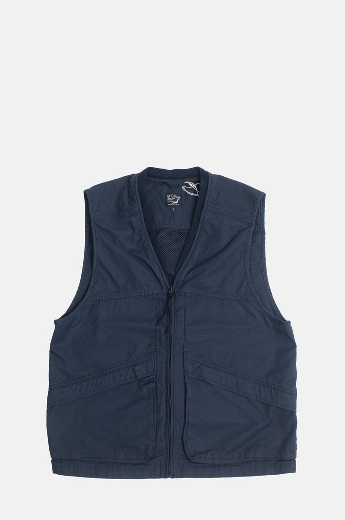 OrSlow Utility Vest Navy.