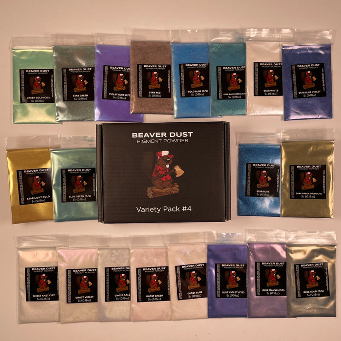 Variety Pack #4 (Specialty) Beaver Dust Mica Pigments