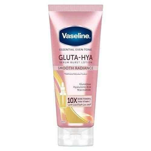 Vaseline Gluta-Hya Smooth Radiance Lotion – 200ml - Body Lotions - Vaseline -- United Arab Emirates -- Pinky Cosmetics