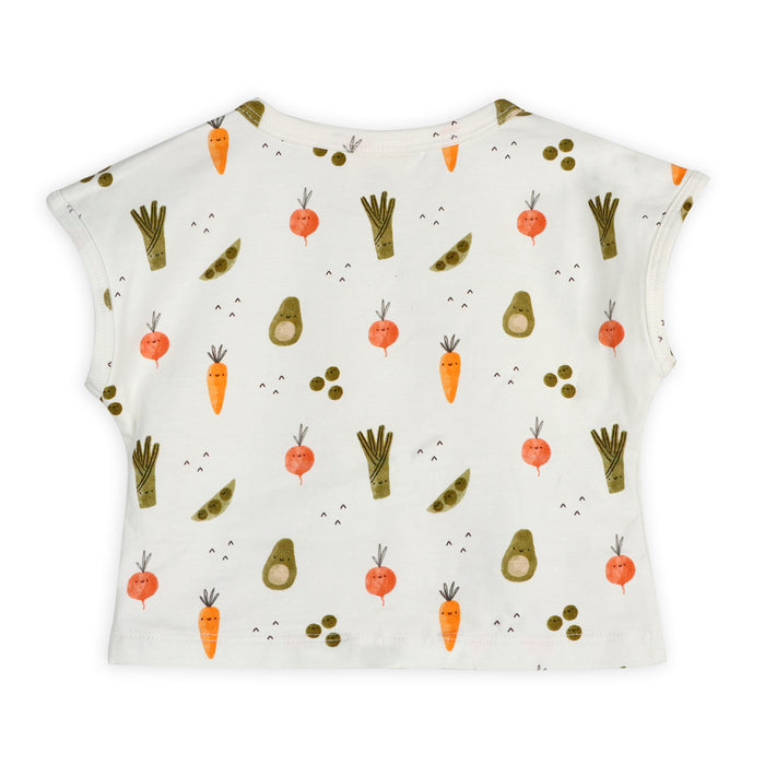 Veggies Baby Tee Back (Organic Jersey)
