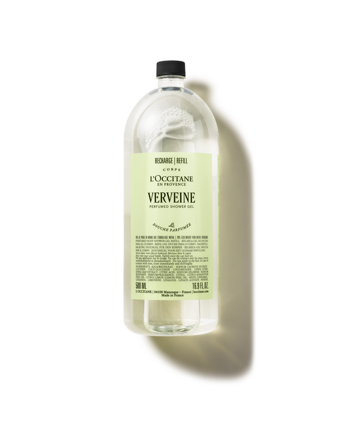Verveine perfumed shower gel refill
