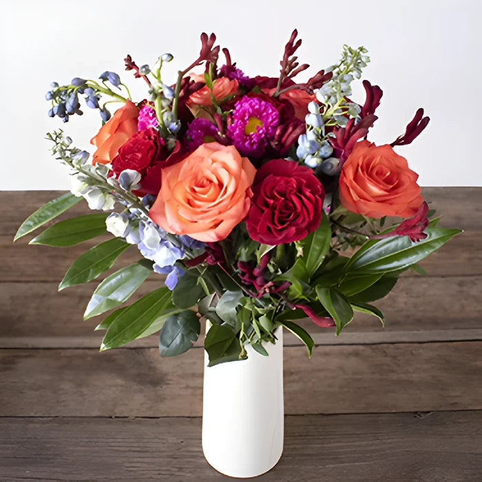 Vivid Colors Fresh Flower Bouquet