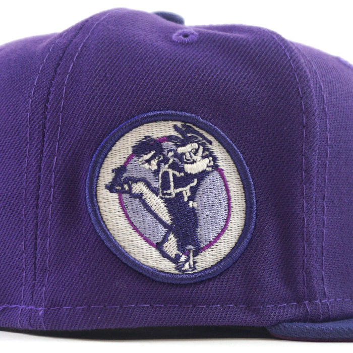 Washington Senators SENATOR CM New Era 59FIFTY Fitted Hat (DEEP PURPLE NEW ORCHID SPARKLING GRAPE Under Brim)