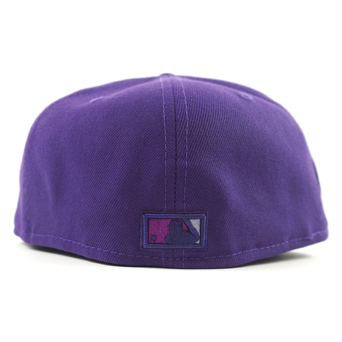 Washington Senators SENATOR CM New Era 59FIFTY Fitted Hat (DEEP PURPLE NEW ORCHID SPARKLING GRAPE Under Brim)