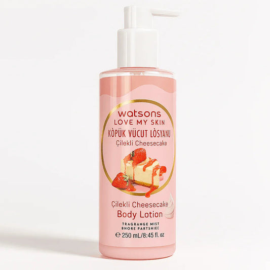 Watsons Strawberry Cheesecake Body Lotion – 250ml - Body Lotion - Watsons -- United Arab Emirates -- Pinky Cosmetics