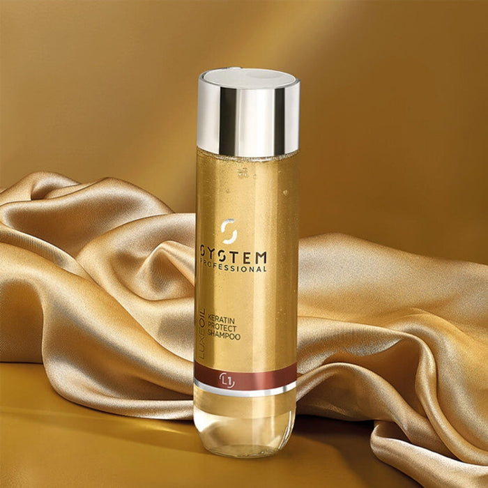 Wella System Professional LuxeOil Keratin Protect Shampoo 250ml