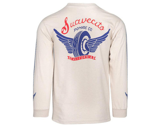 Wheelie Long Sleeve Tee - Back