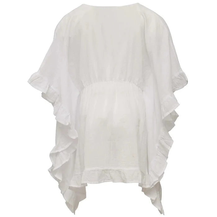 White Frilled Cover Up - Destination PSP