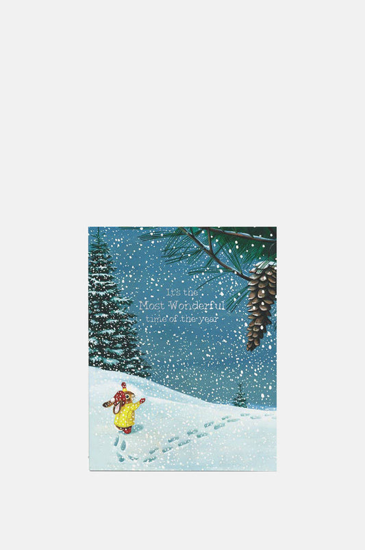 Red Cap Cards Winter Wonderland Greeting Card.