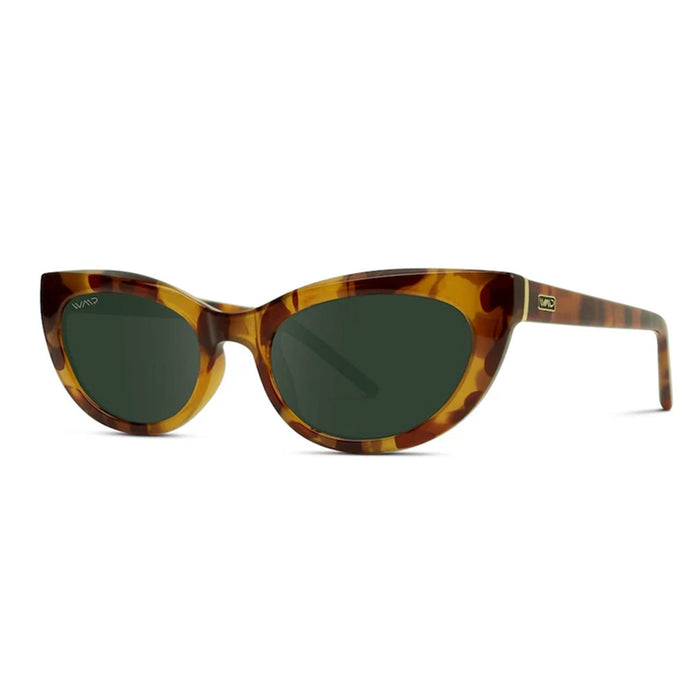 WMP Sunglasses - Nadia - Savana Tortoise/Smoke Green Lens