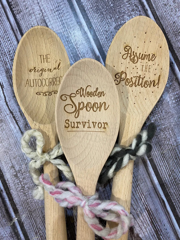 Wooden Spoon- Farmhouse Wooden Spoon Kitchen Decor