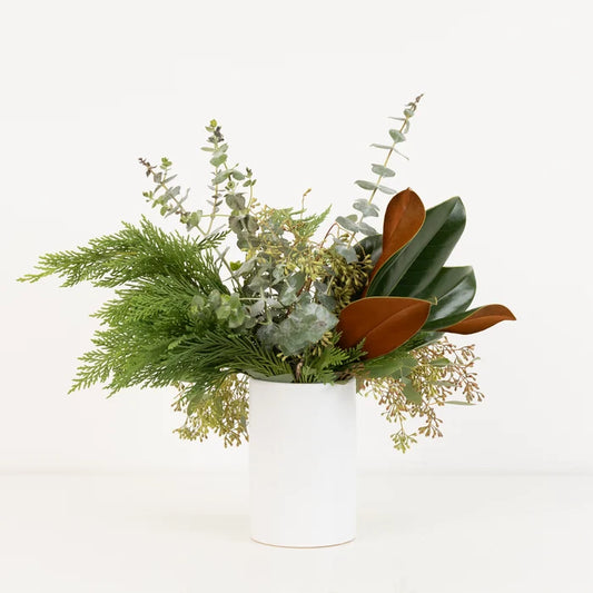 Woodland Textures Flower Centerpiece Vase - Image